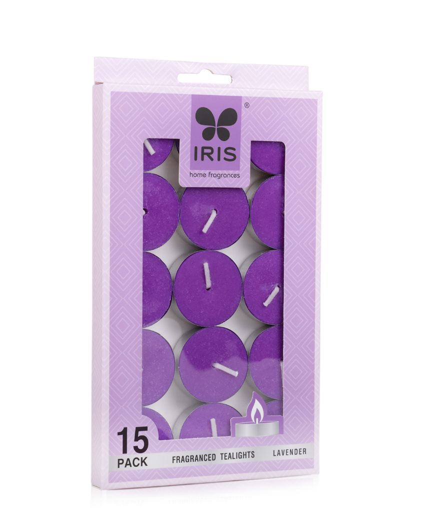 Iris Homefragrances Tealights| 9G Each | Set Of 4 Lavender