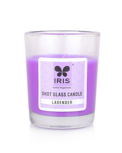 Iris Homefragrances Shot Glass Candles | 40G | Set Of 6 Lavender