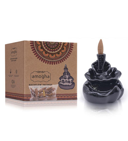 Hennie Backflow Incense Cone Holder | Multiple Holders Fountain