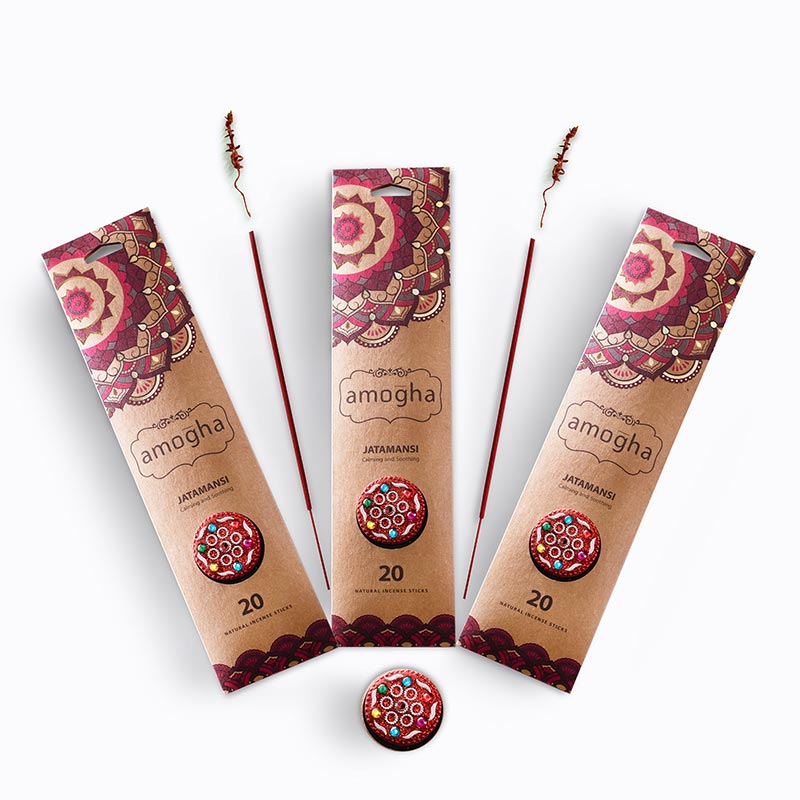 Clara Amogha Incense Sticks | Pack Of 3 | Multiple Frgrances Jatamansi