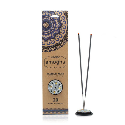 Clara Amogha Incense Sticks | Pack Of 3 | Multiple Frgrances Kasthuri