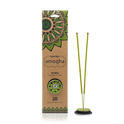 Clara Amogha Incense Sticks | Pack Of 3 | Multiple Frgrances Myrrh