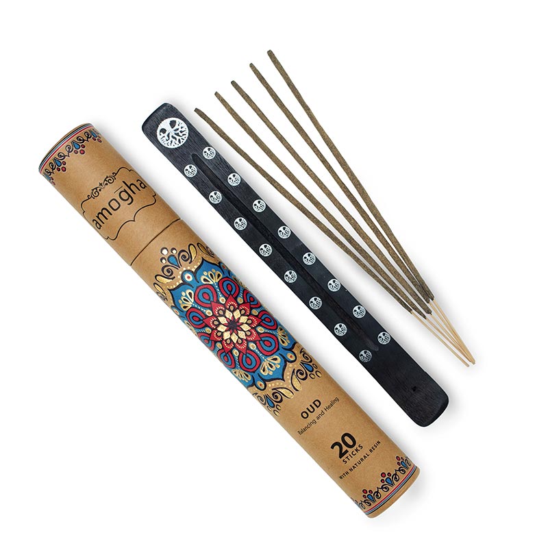 Lucia Amogha Masala Incense Sticks | Pack Of 2 | Multiple Fragrances Oud