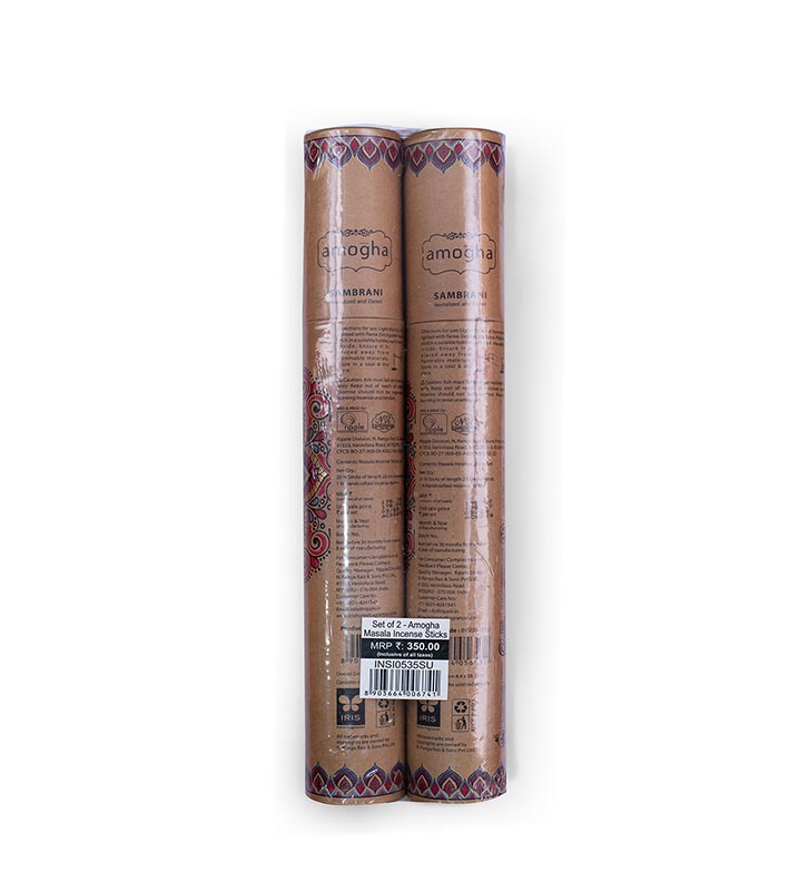 Lucia Amogha Masala Incense Sticks | Pack Of 2 | Multiple Fragrances Sambrani