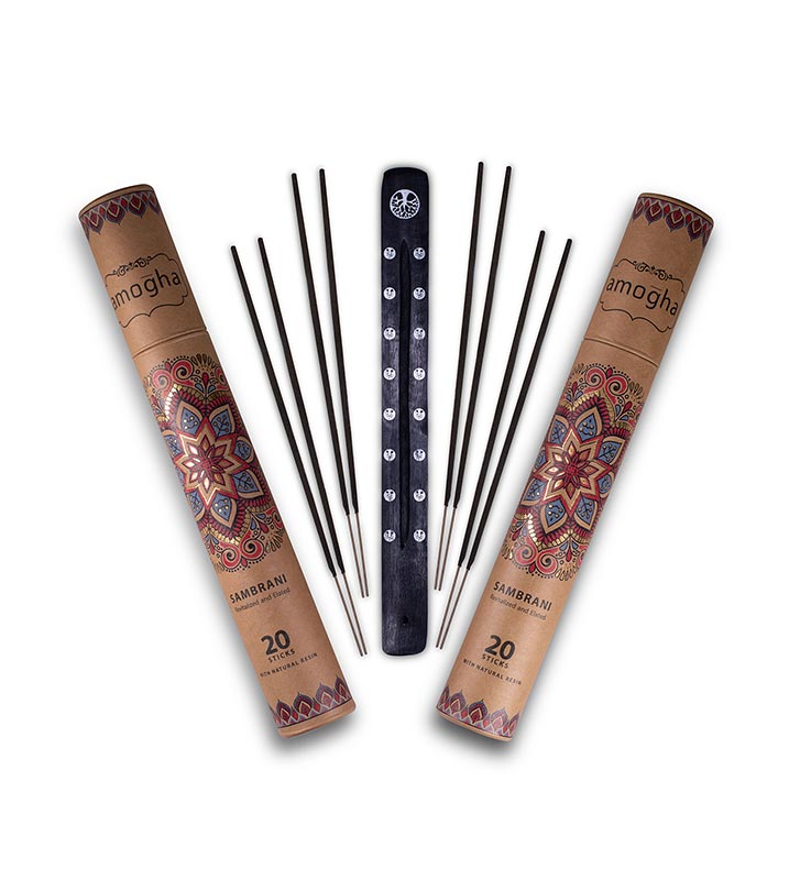 Lucia Amogha Masala Incense Sticks | Pack Of 2 | Multiple Fragrances Sambrani