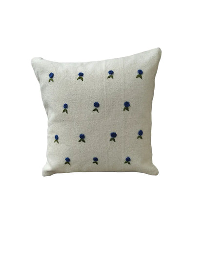 Armonia Decorative Hand Made Cotton Cushion Cover Blue