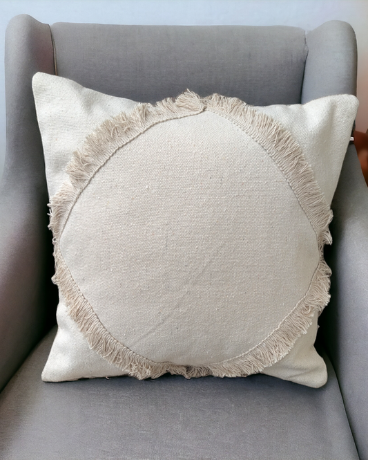 Bella Decorative Hand Made Cotton Cushion Cover Title