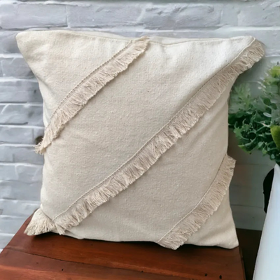 Sorriso Decorative Hand Made Cotton Cushion Cover Title