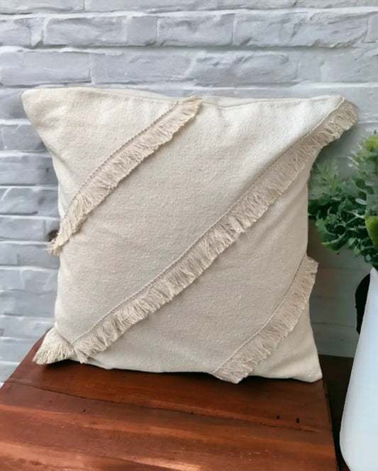 Sorriso Decorative Hand Made Cotton Cushion Cover Title