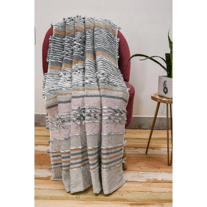 Glee Breathable Cotton Throw | 60 x 50 Inches