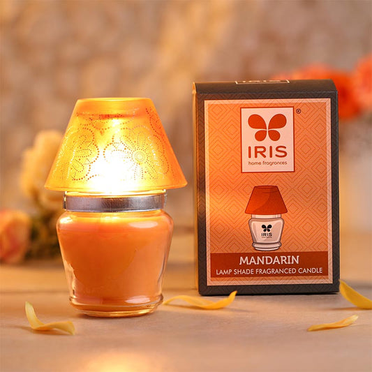Marcus  Fragrances Mandarin Lamp Shade Candle | Multiple Colors Orange