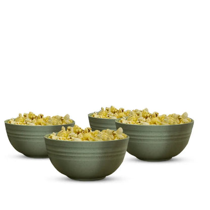 Mint Green Wheat Straw Bowls | Set of 4 Default Title