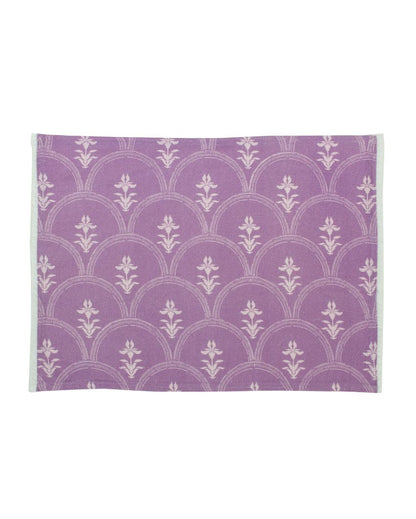 Iris Design Cotton Placemats | 13 x 19 inches