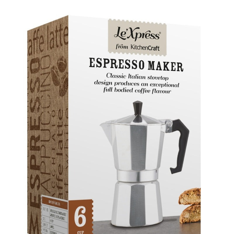 Le Xpress Italian Style 6 Cup Espresso Maker Default Title