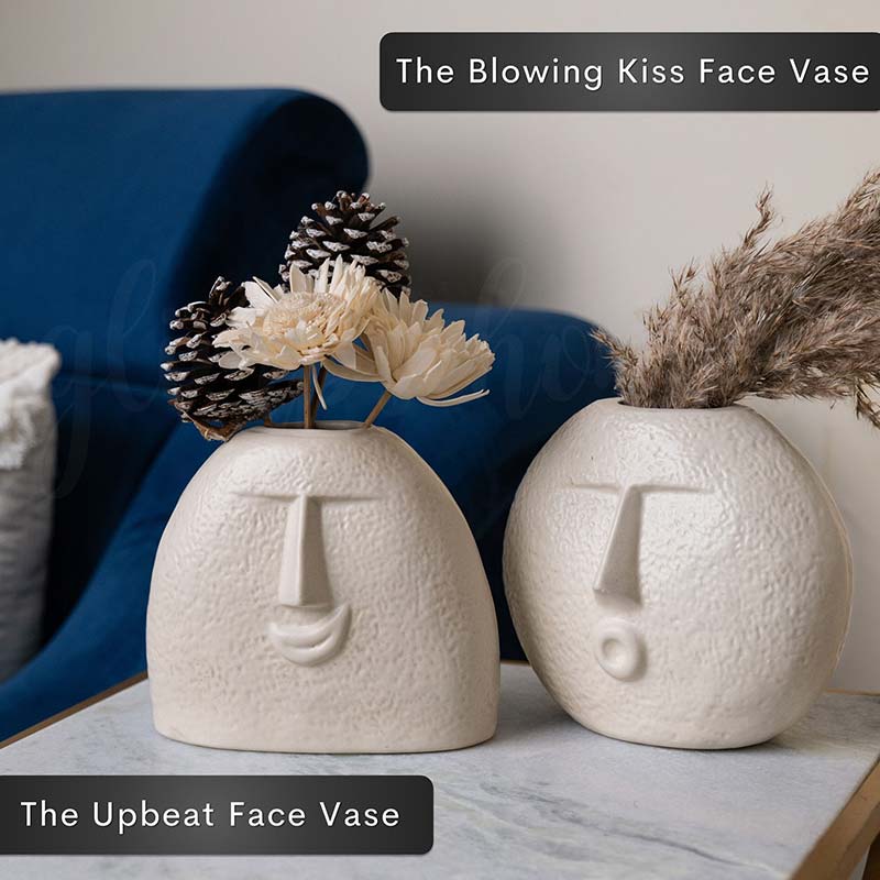 The Nordic Ivory Face Vase Collection | Set of 4 Default Title