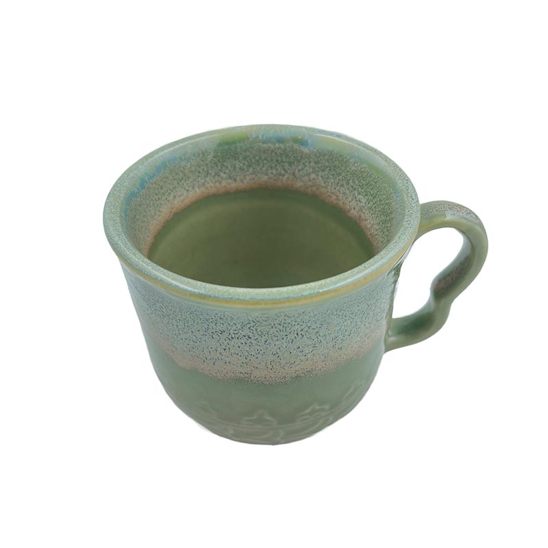 Melting Green Mug  | 220 ml | Set of 2 Default Title