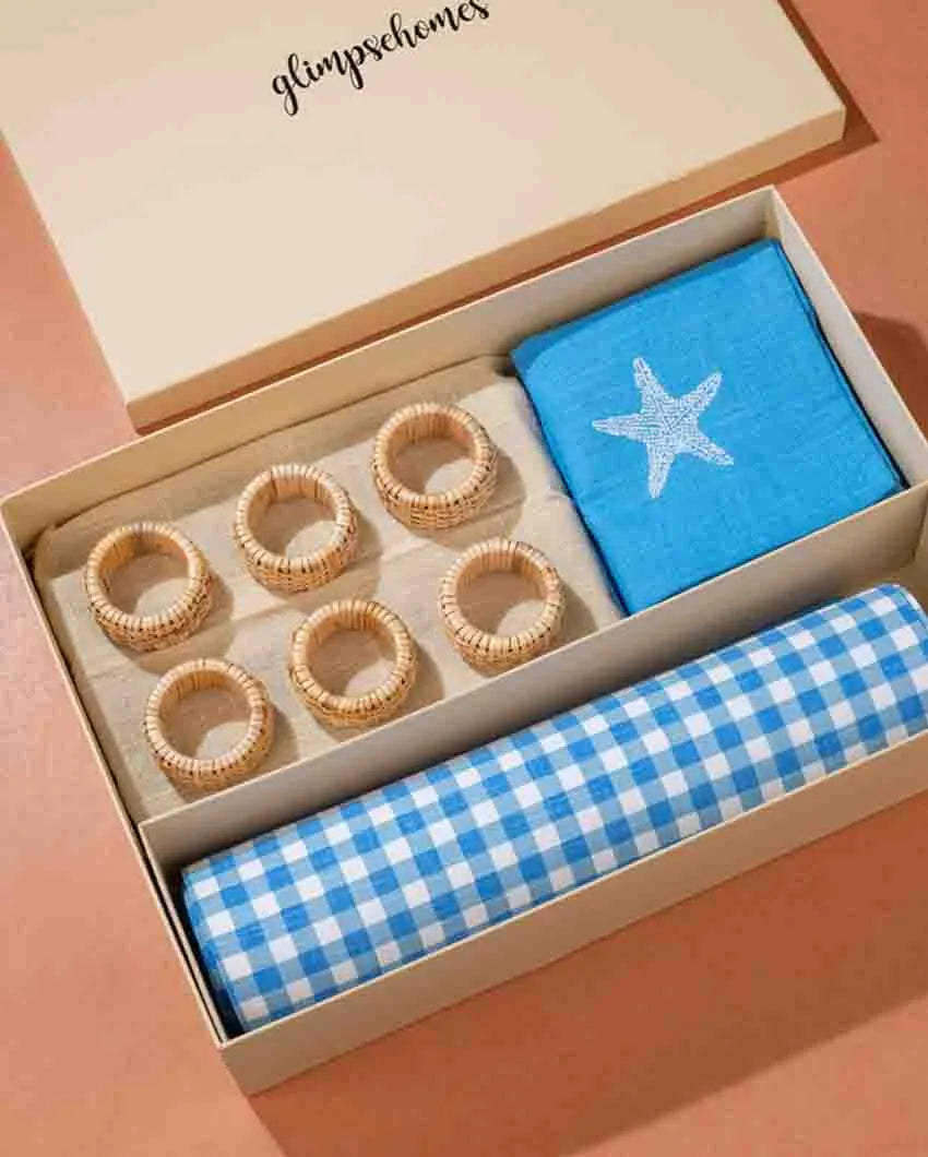 Starfish Soiree Dining Gift Set Set Of 6