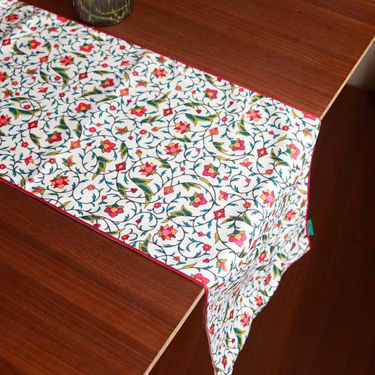 Indie Floral Table Runner | 58x13 Inches, 72x13 Inches