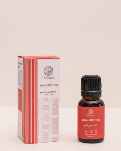 Inditale Frankincense Essential Oil (15ml) | Natural Sacred Aroma for Meditation and Yoga