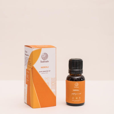 Inditale Neroli Essential Oil (15ml) | Luxurious Citrus-Floral Calm for Relaxation & Elegance