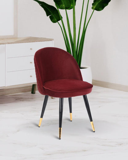 Luxury Versatile Accent Velvet Dining Chair | 19 x 18 x 31 inches