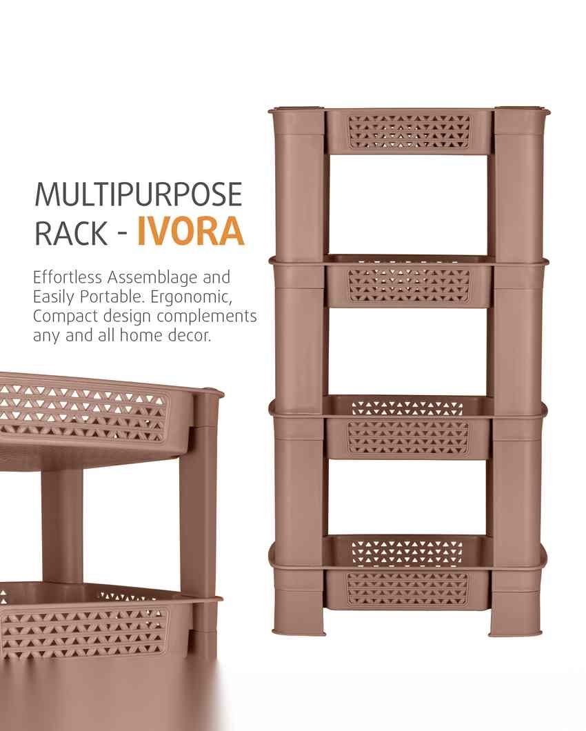 Attractive Multipurpose Polycarbonate 4 Tier Rack