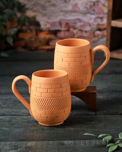Terracotta Maharaja Jumbo Mugs | 5 x 4 x 5 inches