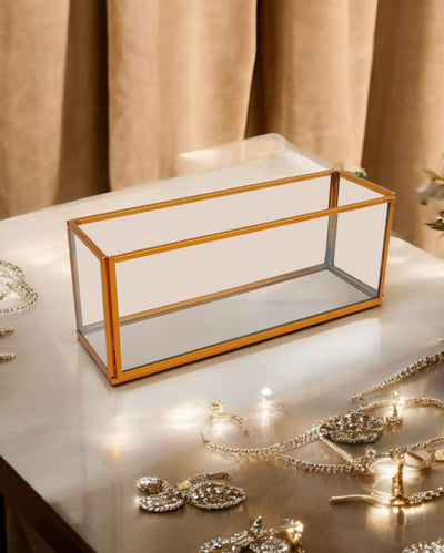 Decorative Jewelry Display Tray | 8 x 3 x 3 inches