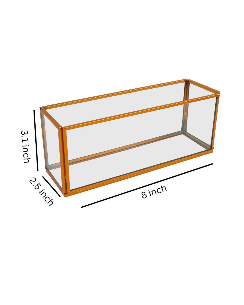 Decorative Jewelry Display Tray | 8 x 3 x 3 inches