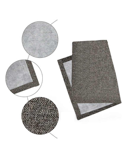 Classy Design Jute Dining Table Mats | Multiple Colors | Set Of 8 | 18 x 12 Inches