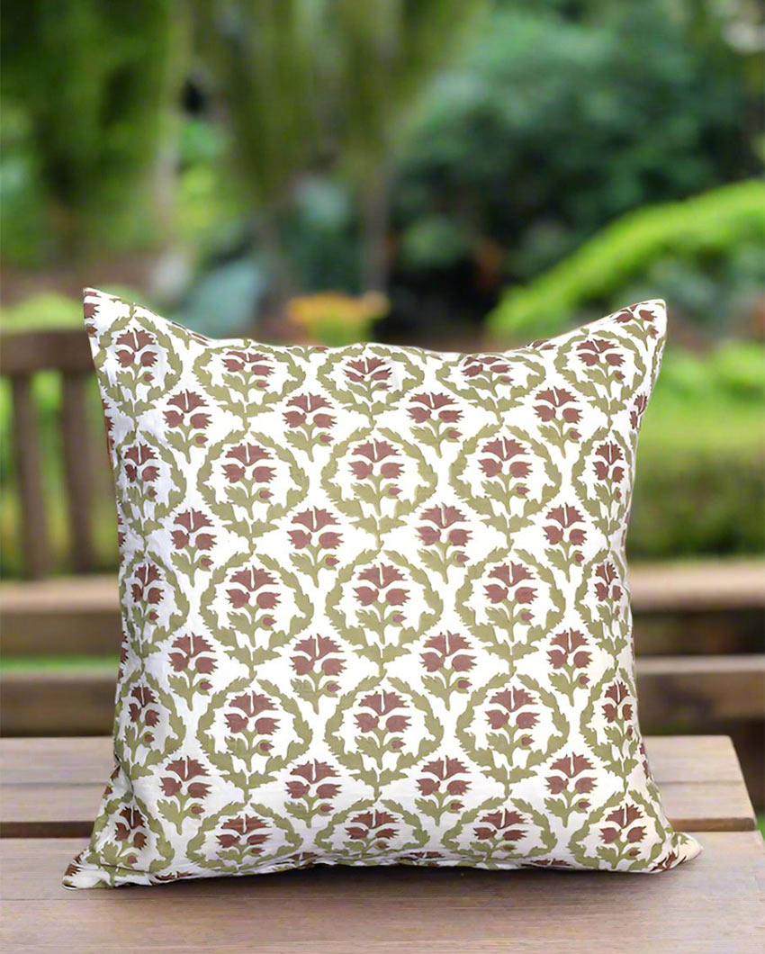 Jaal Cotton Cushion Covers | Jaal | Set of 2 | 16x16 inches