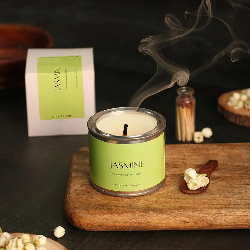 Jasmine Tin Container Candle Default Title