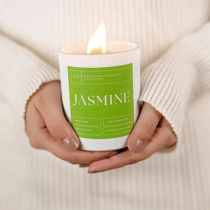 Stress Relieving Jasmine Highly Scented Candles Default Title