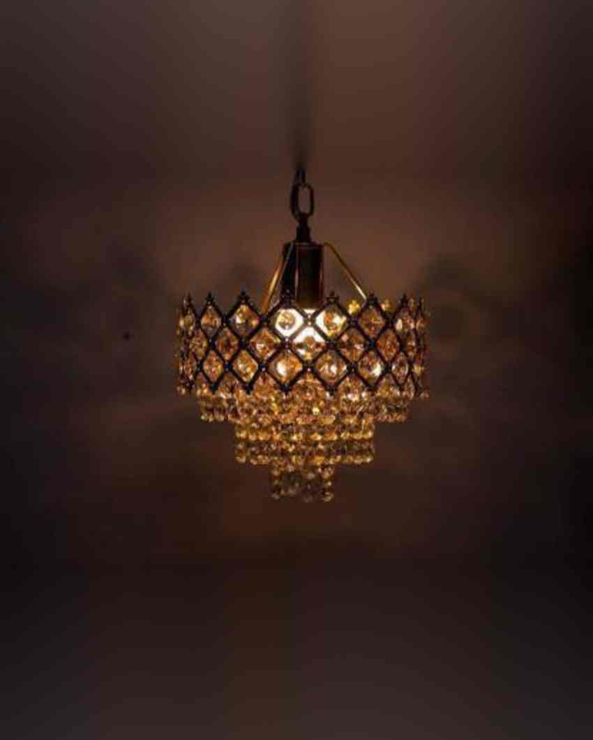 Stylis Pendants Ceiling Hanging Light Chandelier | 12 x 12 x 28 inches