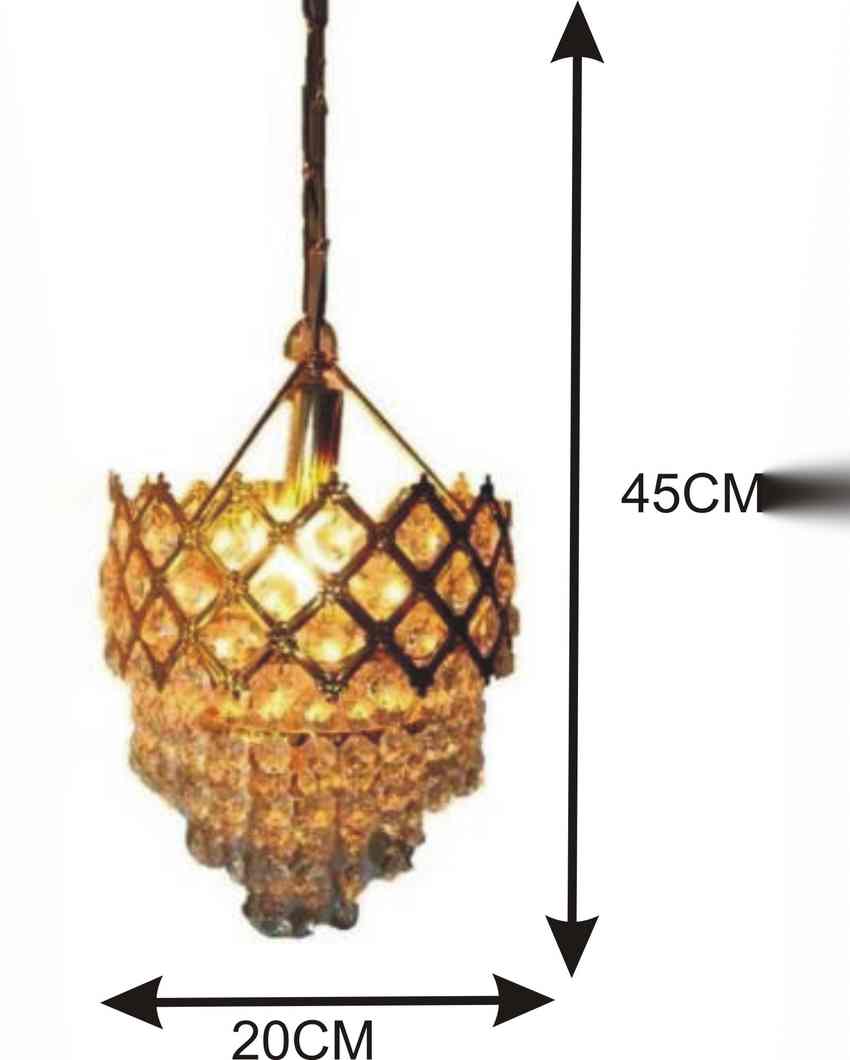 Stylis Pendants Ceiling Hanging Light Chandelier | 12 x 12 x 28 inches