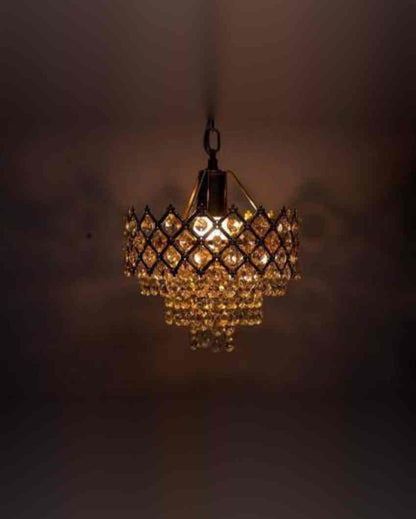 Fancy Pendants Ceiling Hanging Light Chandelier | 12 x 12 x 28 inches