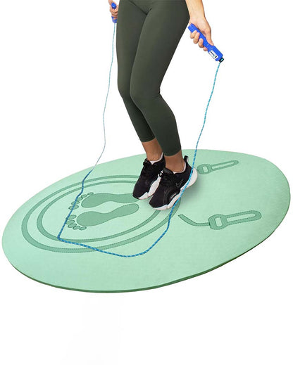 Non-Slip Jump Rope Indoor Outdoor Pvc Exercise Mat | 24 inches