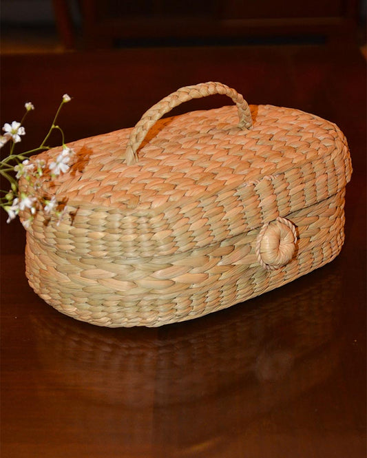 Fancy Natural Kauna Oval Gift & Utility Box