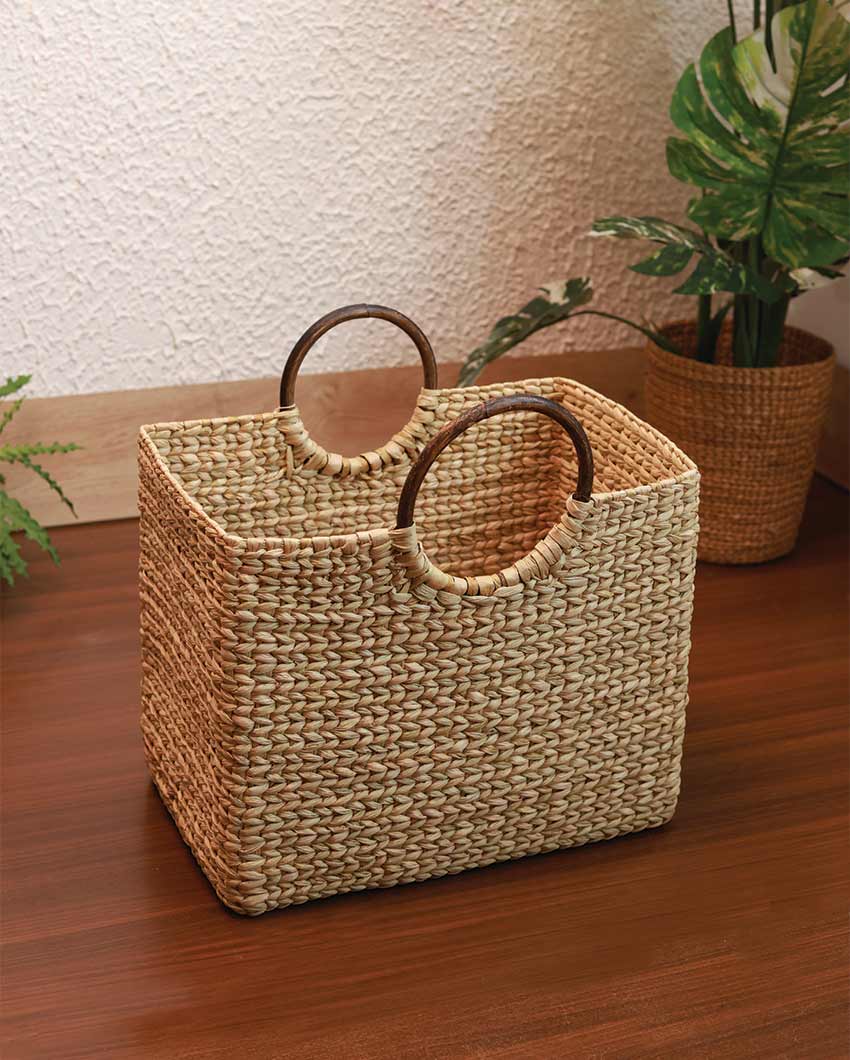 Perennial Style Kauna Laundry & Storage Basket Natural