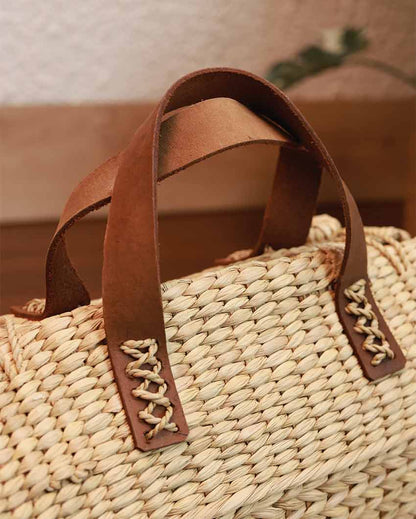 Large Kauna Lunch & Picnic Basket | 15 x 9 x 14 inches