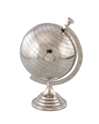 Nickel Table Décor Globe Decor Object