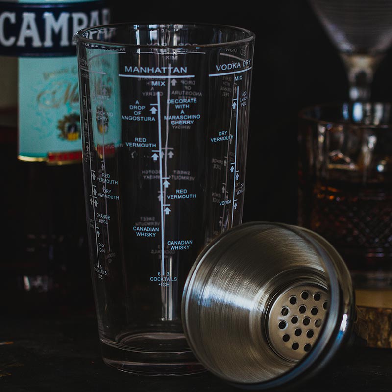Boston Glass Cocktail Shaker | 700 ml Default Title