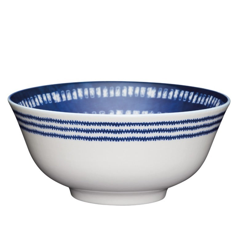 Blue and White Greek Style Ceramic Bowl Default Title