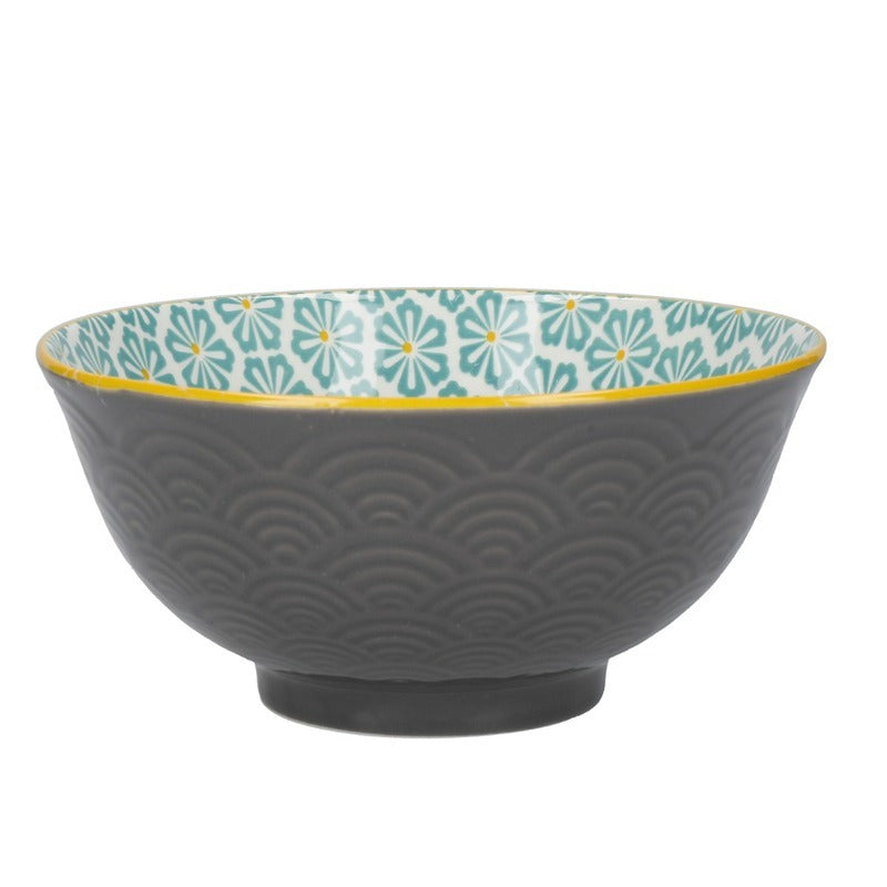 Monochrome Glazed Stoneware Bowl | Set of 4 Default Title