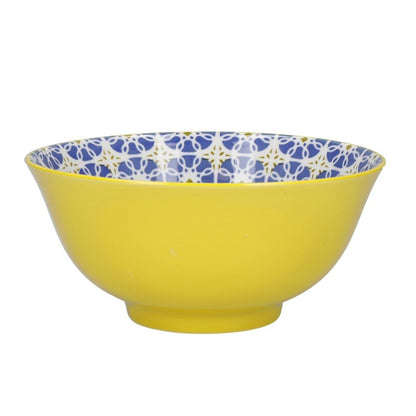 World of flavours Glazed Stoneware Bowl | Set of 4 Default Title