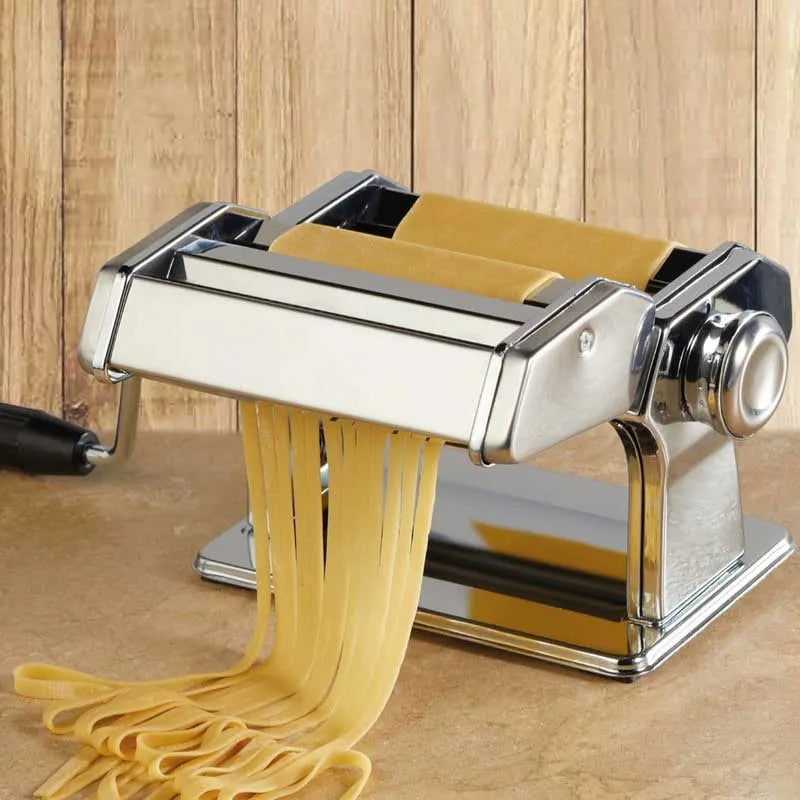 Italian Deluxe Double Cutter Pasta Machine Default Title