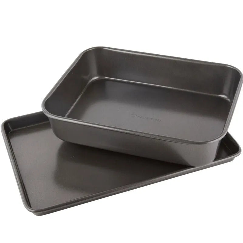 Non Stick Roasting Pan and Baking Pan | Set of 2 Default Title