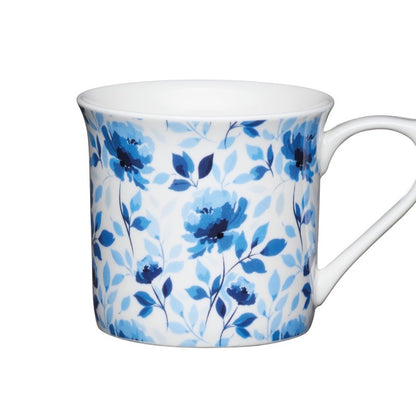 Fluted Mug Blue Rose | 300ml Default Title