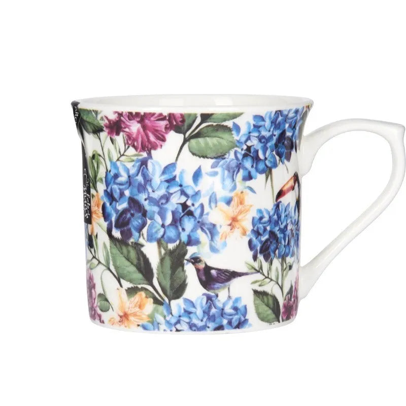 Fluted Mug Country Floral | 300ml Default Title