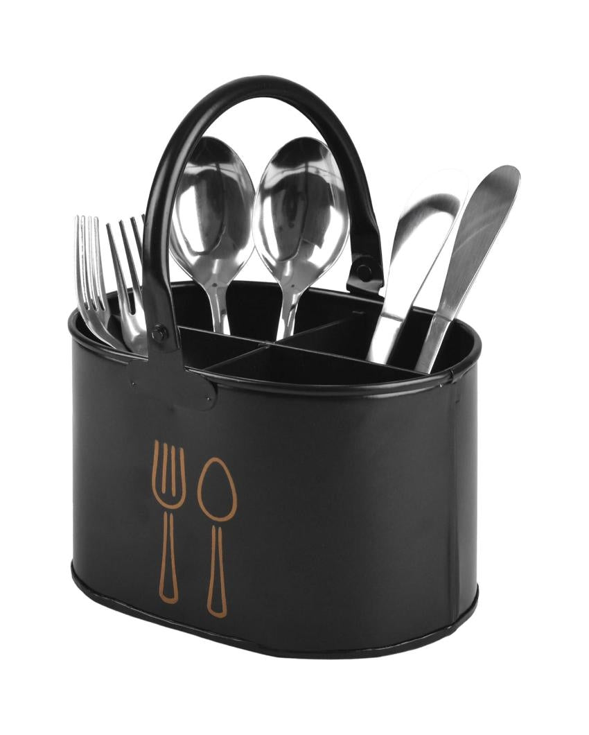 Modern Design Durable Metal Cutlery Organizer | 7 x 5 inches